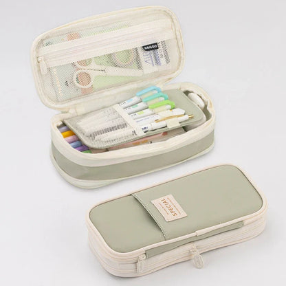 Skanto | Double Layer Pencil Case