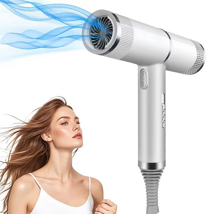 Skanto | Professional High-Power Negative Ion Hair Dryer with Air Nozzle for Home and Salon Use