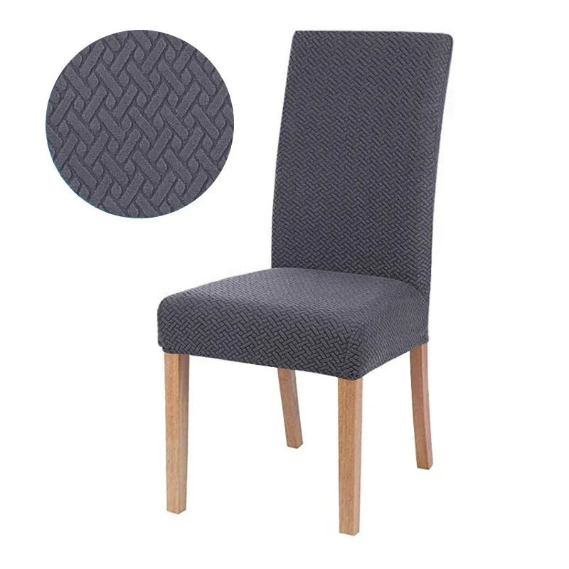 BowLift | Chair Cover Velvona | Elastic & Thick Padded | Jacquard Stretch Cover | Washable & Wrinkle-Free