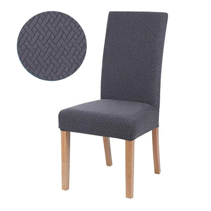 BowLift | Chair Cover Velvona | Elastic & Thick Padded | Jacquard Stretch Cover | Washable & Wrinkle-Free