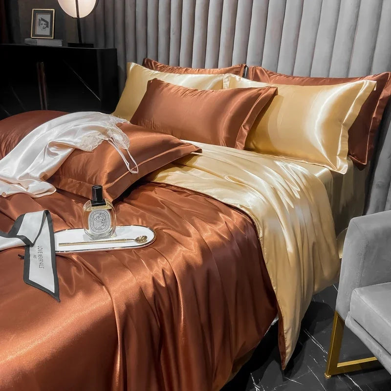 Skanto | Luxurious Silk Bedding Set