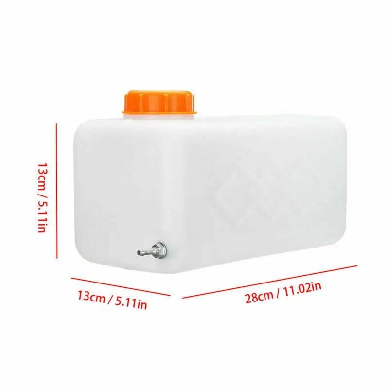 Skanto | 5.5 Liter A66944 Plastic Car Fuel Oil Gasoline Tank | for Car Truck Air Diesel Parking Heater | 28x13x13cm Oil Storage Fuel Tanks