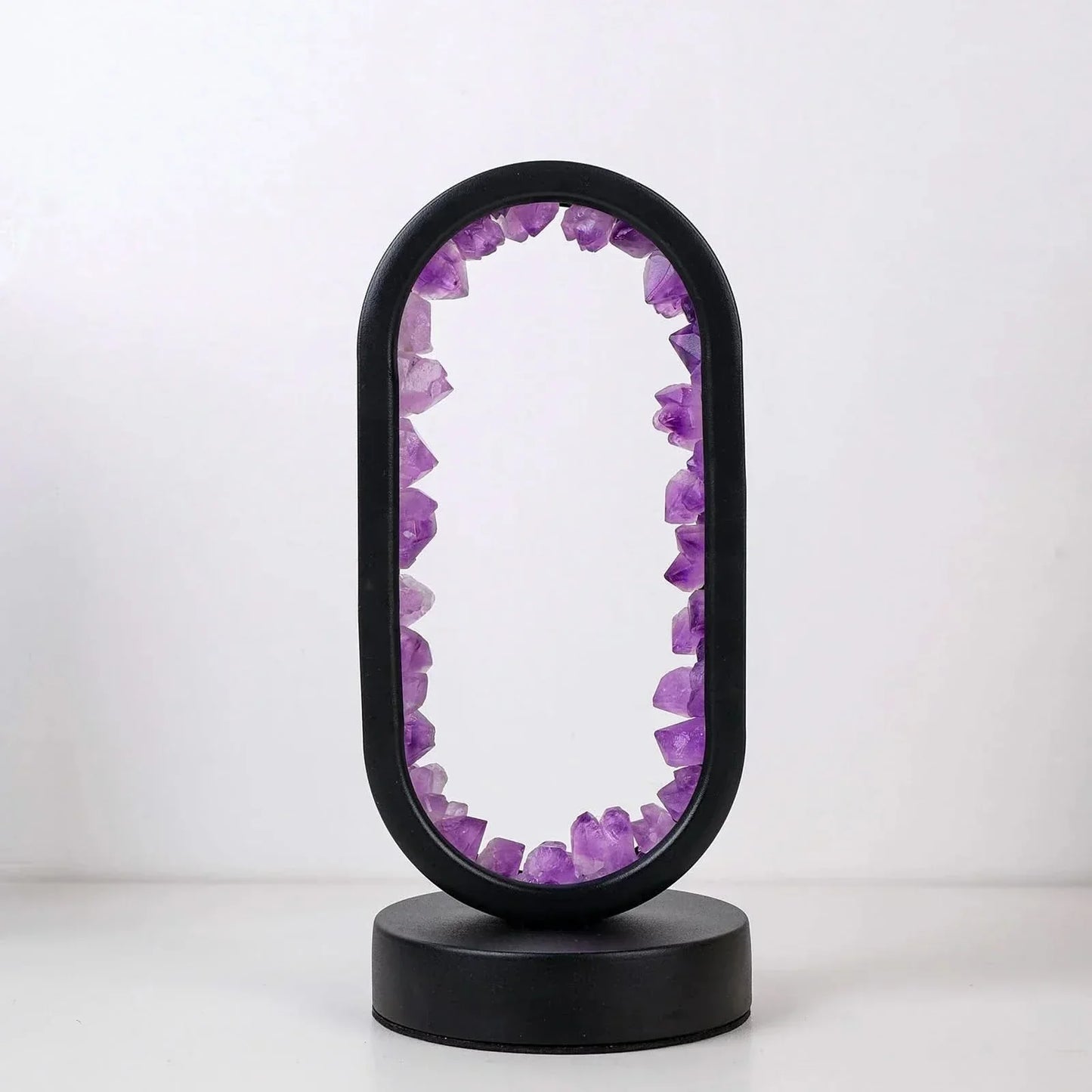 Skanto | Natural Amethyst Crystal Lamp for Relaxation