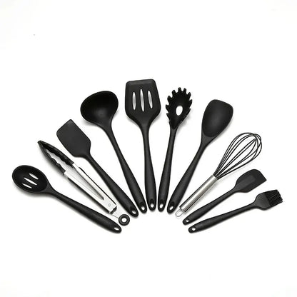 Skanto | 10-Piece Silicone Kitchen Utensil Set