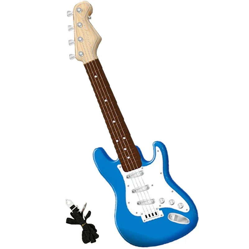 Skanto | 4-String Electric Guitar Toy for Kids - Portable Musical Instrument, Perfect Gift for Young Musicians