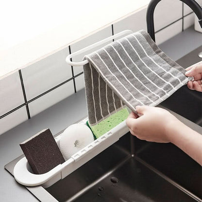 BowLift | Sink Organizer with Drip Tray – Countertop Storage