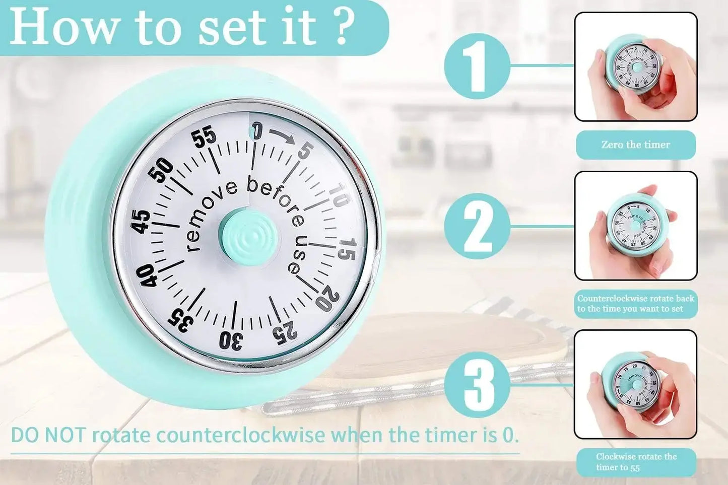 Skanto | Magnetic Kitchen Timer