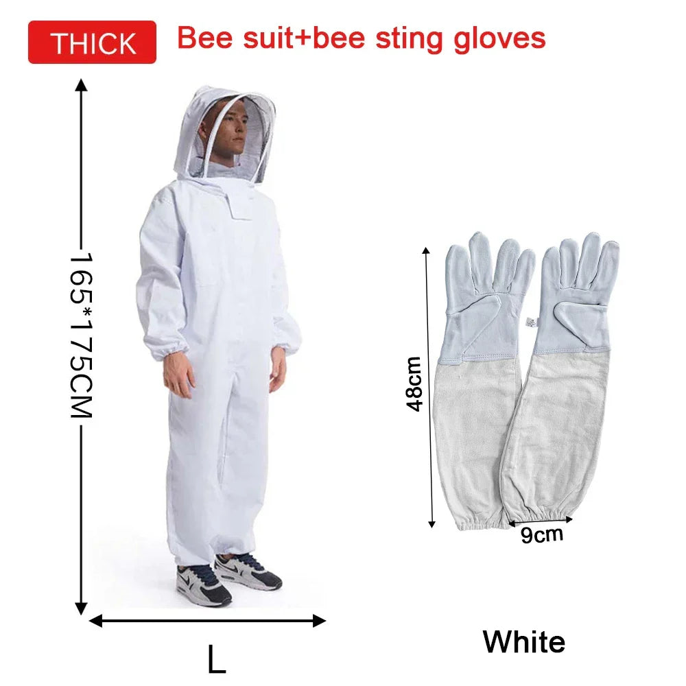 Skanto | Professional Full Body Beekeeping Suit with Veil - Unisex Kids Beekeeping Clothing