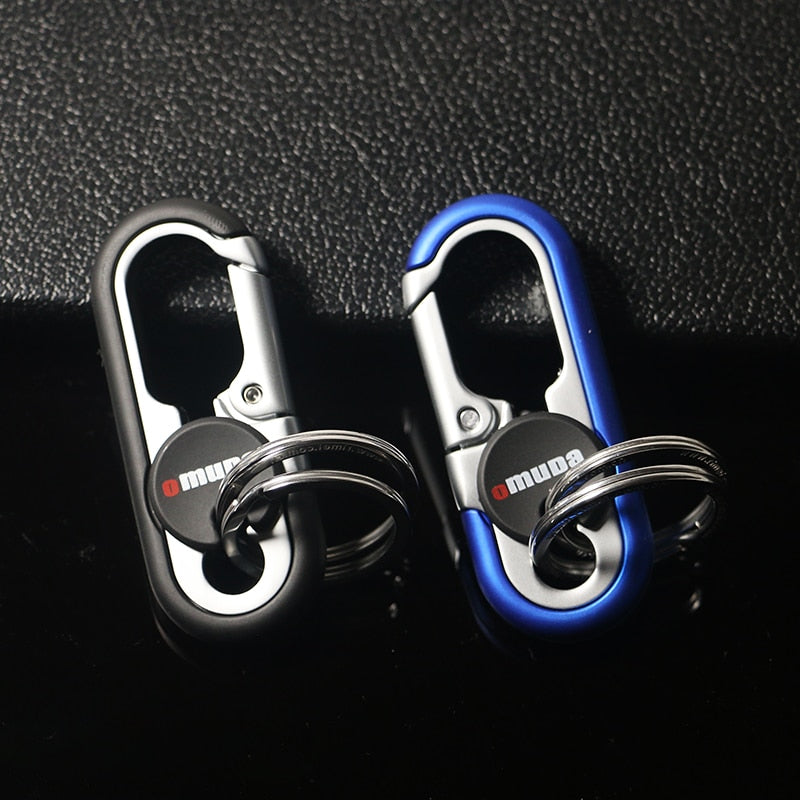 BowLift | Steel Secure Double Ring Hook Keychain