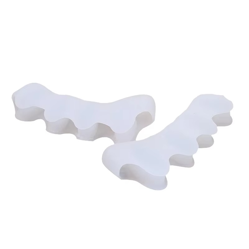 BowLift | Soft Silicone Toe Separators for Bunion Relief and Alignment, 1 Pair