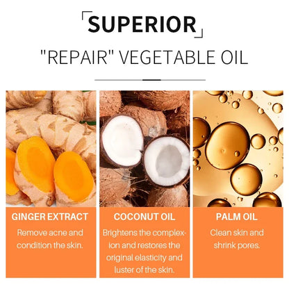 Sandsberg | Turmeric Soap Facial Cleansing Anti-Acne Removes Pimples Dark Spots