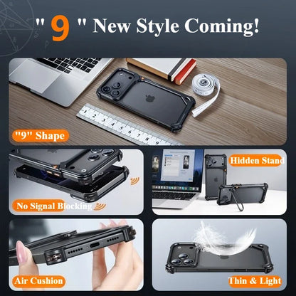 BowLift | Metal Frameless Bumper iPhone17 Shield