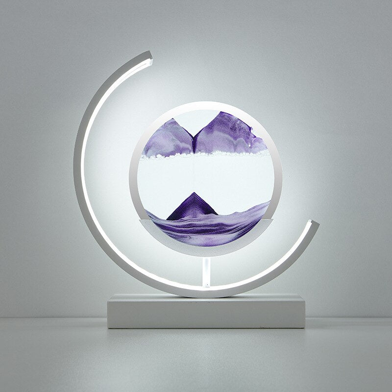 Skanto | LED Table Lamp with Moving Sandscape – SandLight