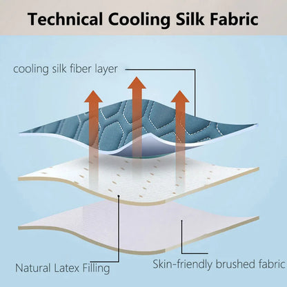 Brehn | Ultra Cooler Latex Washable Comfortable Reading Back Cushion