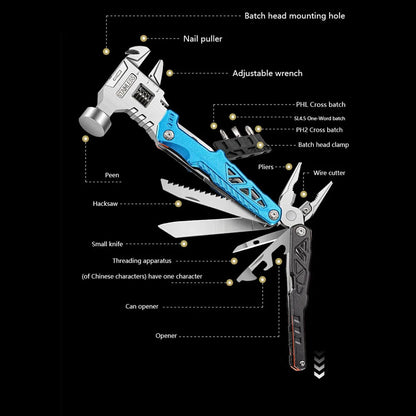 BowLift | Multifunctional Wrench Pliers Hammer