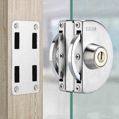 VIvolux | Sliding Door Stainless Steel Safety Glass Door Lock
