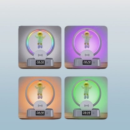 Skanto | Galactic Astronaut Alarm Clock RGB Speaker