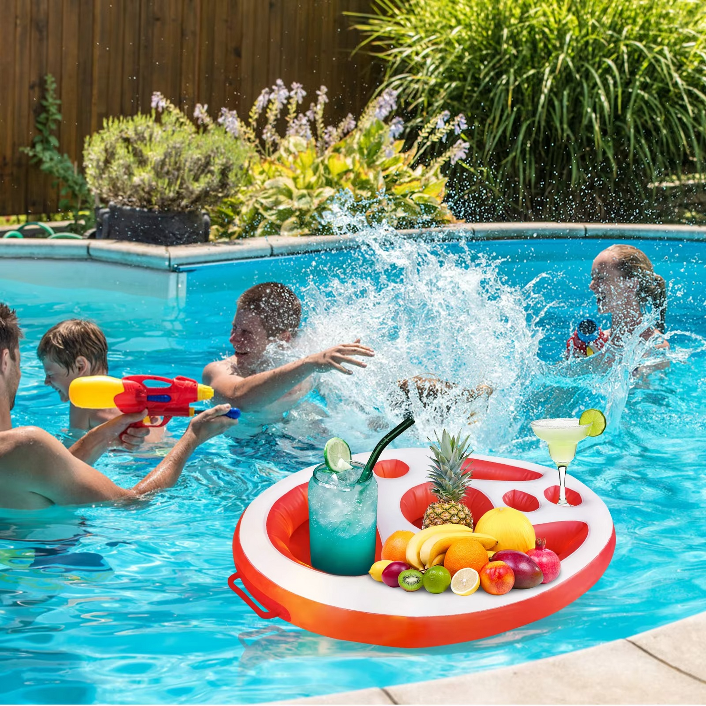 Skanto | Ultimate Pool Party Floating Drink & Snack Bar