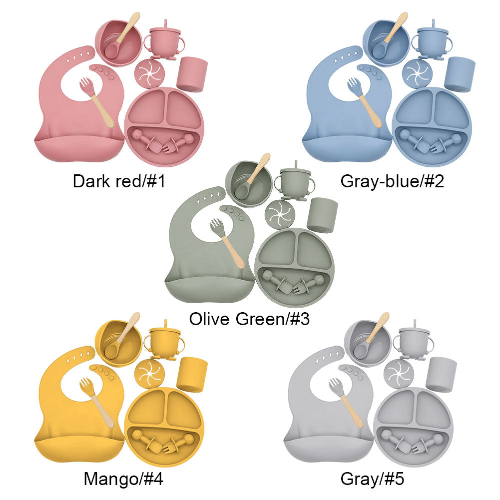 Silicone Baby Feeding Tableware Set | Karnz