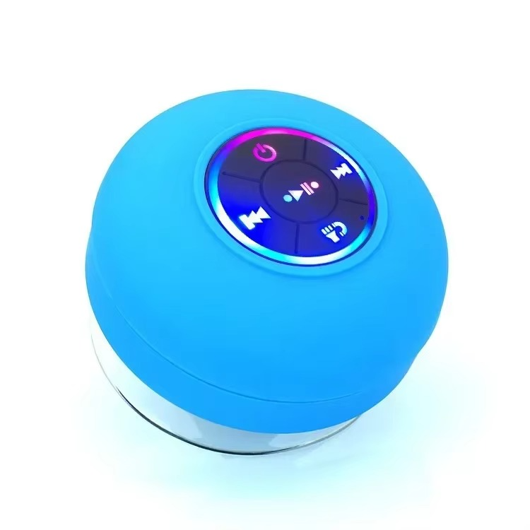BowLift | Waterproof Portable Bluetooth Speaker with LED Lights and Suction Cup