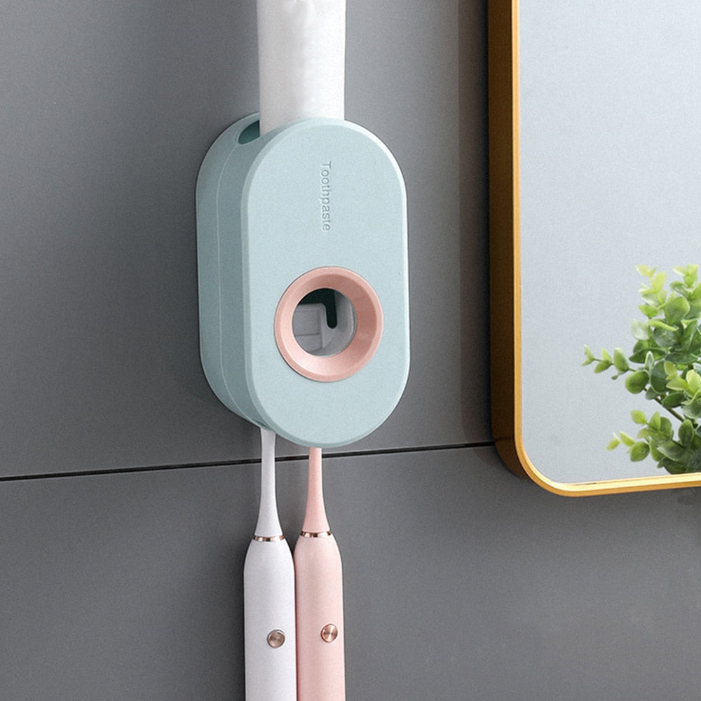 BowLift | Elegant Wall-Mounted Toothpaste Holder Dispenser