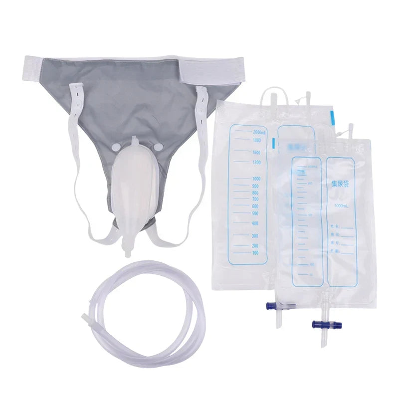 BowLift | Silicone Adults Urine Collector with Catheter Bag