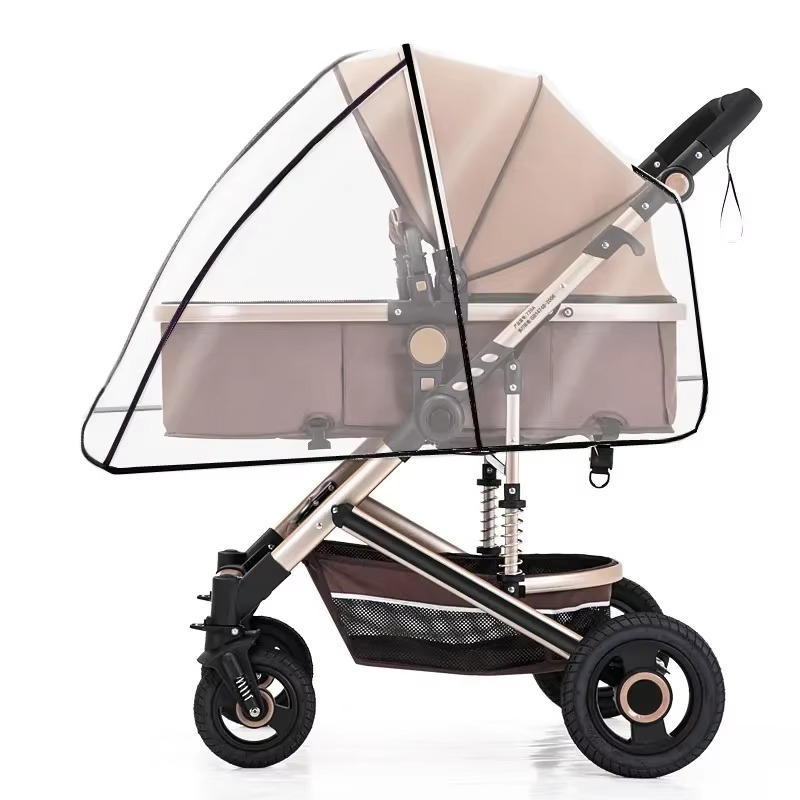 Skanto | Universal Waterproof Stroller Rain Cover for All-Weather Protection