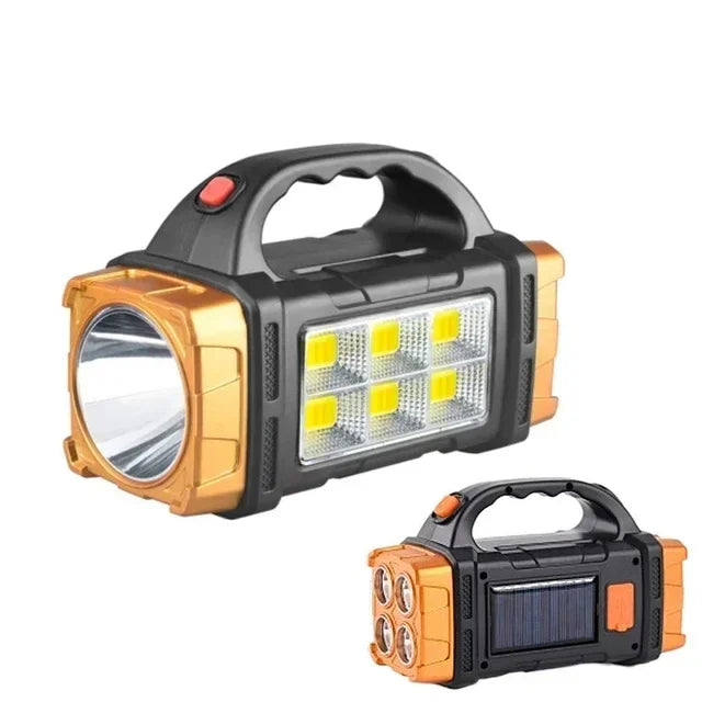 Skanto | Solar Power Bank with Flashlight – All-in-One Emergency Power