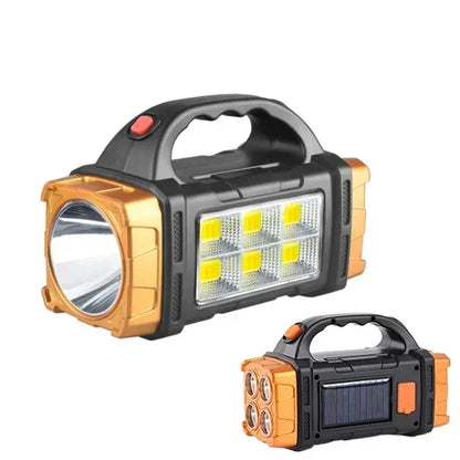 Skanto | Solar Power Bank with Flashlight – All-in-One Emergency Power