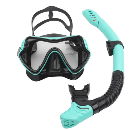 Skanto | Adult Unisex Snorkeling Diving Mask Set with Goggles