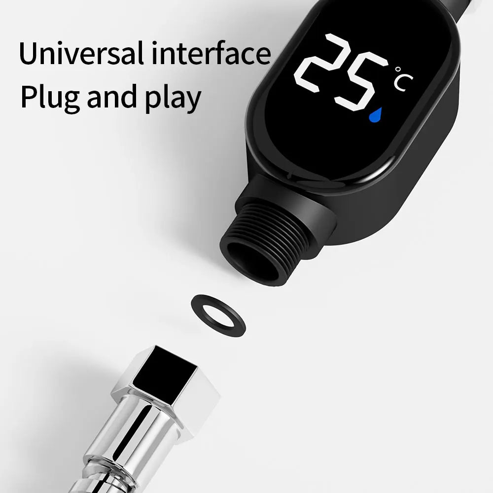 BowLift | No Leakage Digital Shower Smart Thermometer