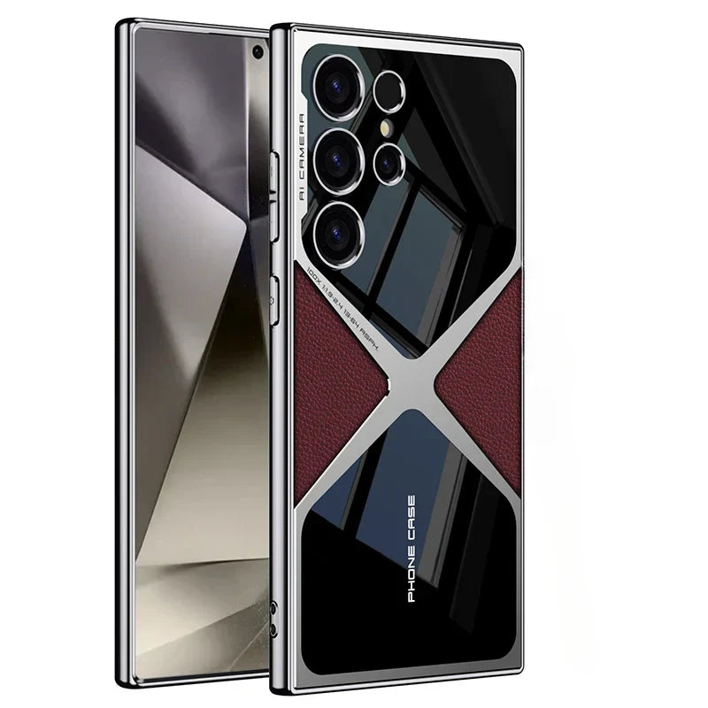 Sandsberg | Shockproof Leather Phone Case for Samsung Galaxy