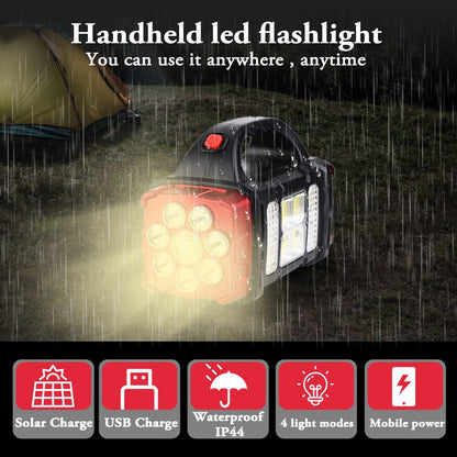 Skanto | Solar Blast Powerful Power Bank LED Flashlight