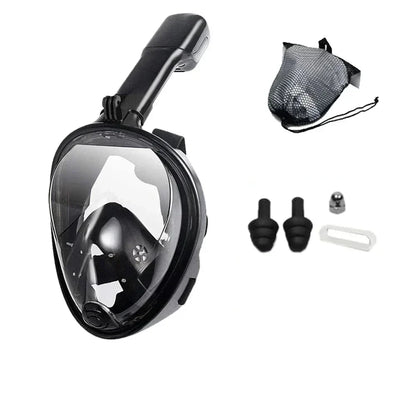 BowLift | Oceavue Snorkel Mask | 180° Full Face | Anti-Fog & Leak Proof | For Kids & Adults