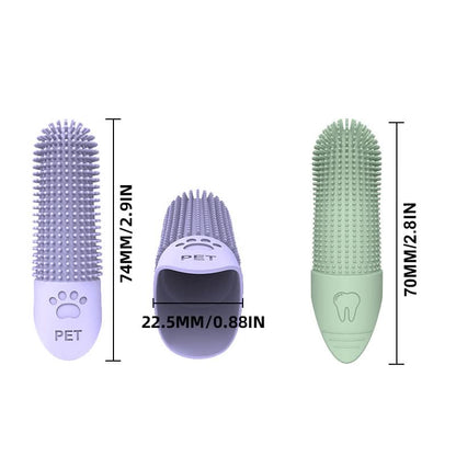 BowLift | 360° Finger Toothbrush for Dogs & Cats