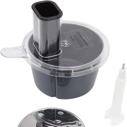 BowLift | MixWerk Thermomix Cutting Set for TM6 & TM5 | Vegetable Cutter & Grater | Slicer Attachment for Radishes & Sweet Potatoes | Accessories with Container