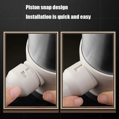 Skanto | Stainless Steel Horizontal Sausage Stuffer - Homemade Kitchen Sausage Filler and Stuffing Tool