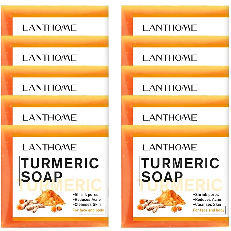 Sandsberg | Turmeric Soap Facial Cleansing Anti-Acne Removes Pimples Dark Spots
