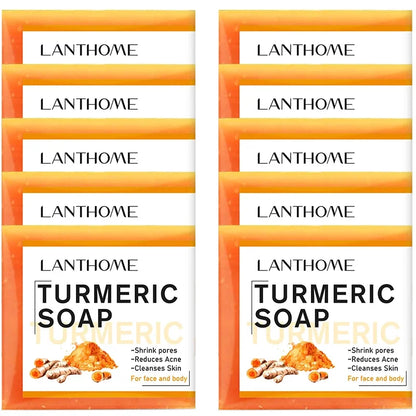 Sandsberg | Turmeric Soap Facial Cleansing Anti-Acne Removes Pimples Dark Spots