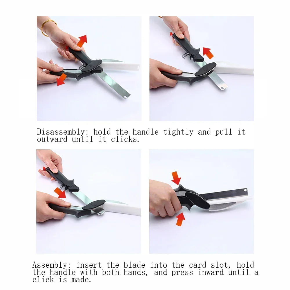Skanto | 2-in-1 Knife with Cutting Board