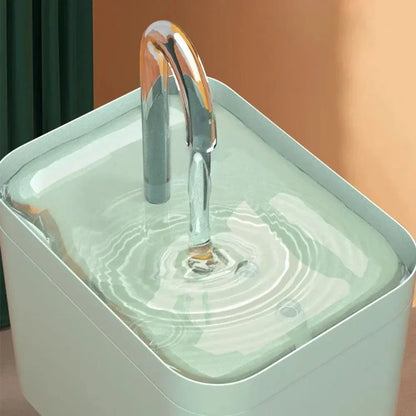 Brehn | Ultra-quiet Pet Water Fountain with Smart Filtration - 1.5 L Stainless Steel