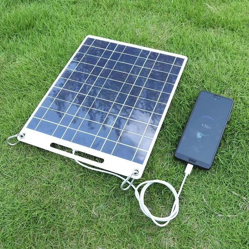 Skanto | Skanto SOLVION Portable Solar Charger 100W | 5V | Dual USB | Waterproof | Outdoor & Camping