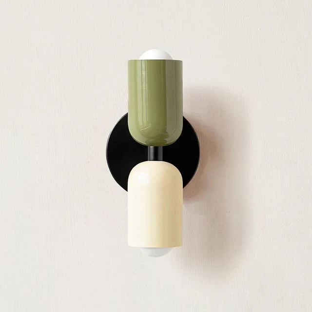 Skanto | Modern LED Wall Lamp Colorful Nordic Wall Lamp Room Decor Indoor Lighting Wall Lamps for Bedroom Nightstand Living Room Lamp