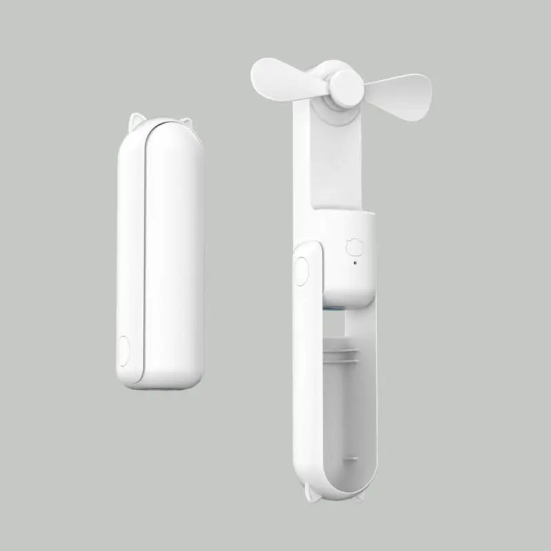 New Handheld Portable Mini Fan - Creative, Three-Speed Adjustable, Solid Color, USB Rechargeable Small Fan | Skanto