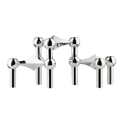 Sandsberg | Metal candle holder | Molecular Nordic design | Multiple colors