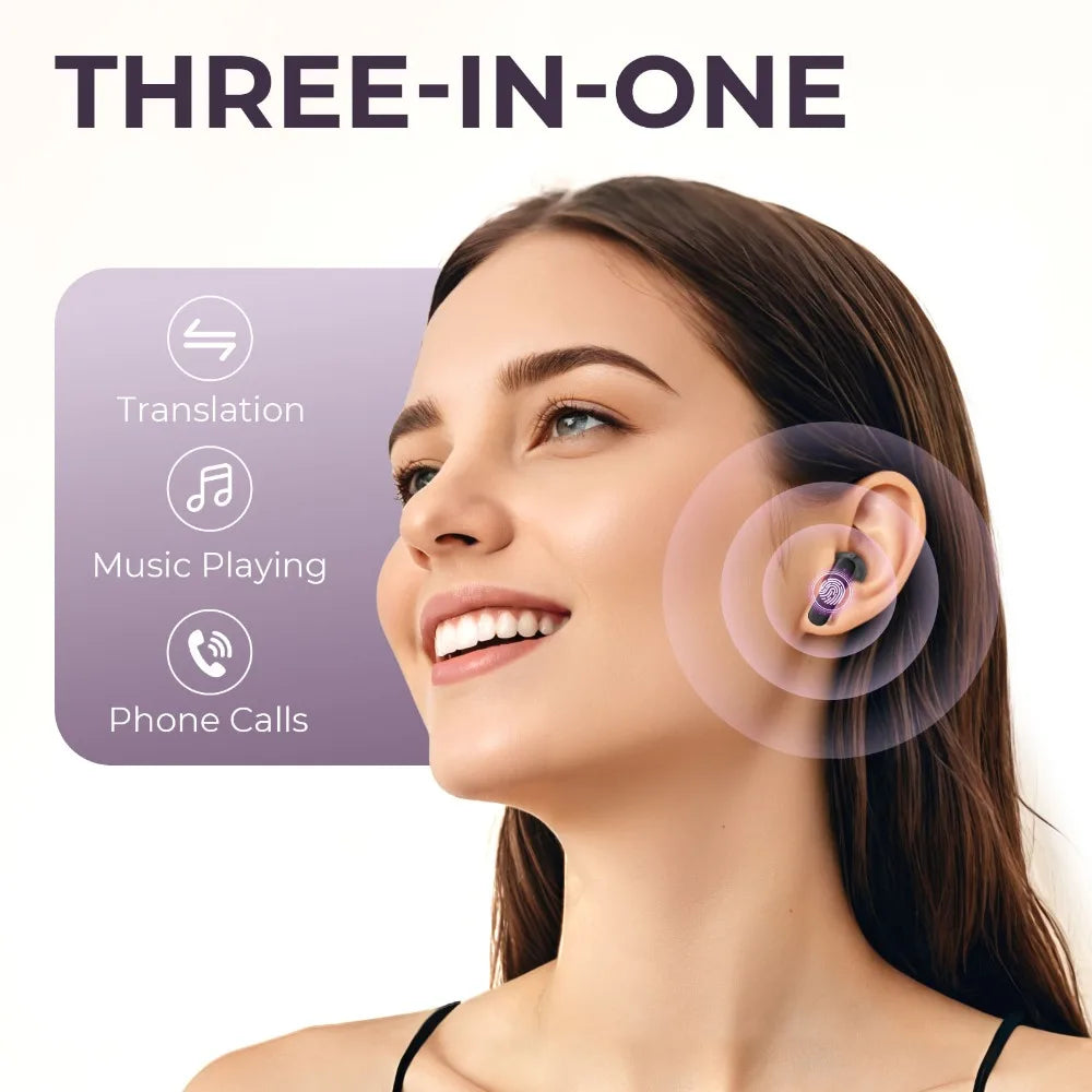 Skanto | Touchscreen Translation Earbuds with Noise Cancelling – Avelora