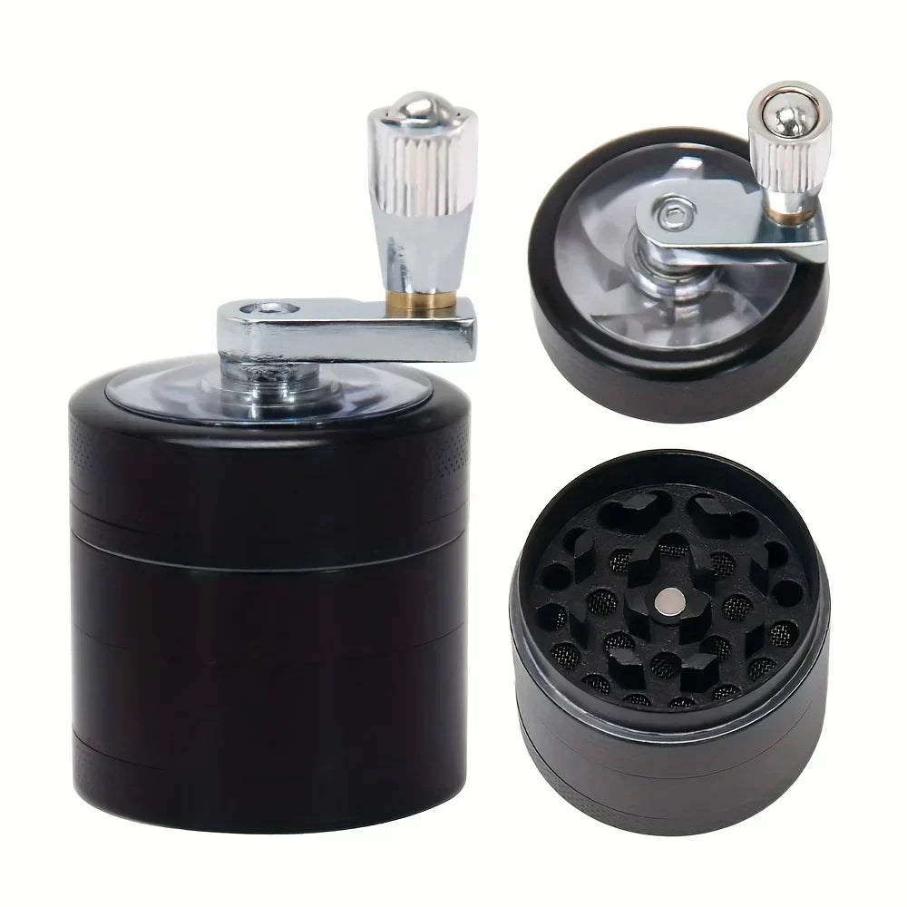 Karnz | Nut and Hard Spice Mill - Hand tool for grinding nutmeg, ginger, rock salt, and peppercorns