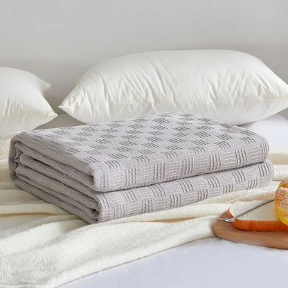 Skanto | Aurelina Cotton Gauze Throw | 100% Cotton | Breathable & Skin-Friendly | Perfect for Sofa, Bed & Office