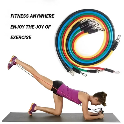 Skanto | Complete Resistance Band Set with Handles and Ankle Straps
