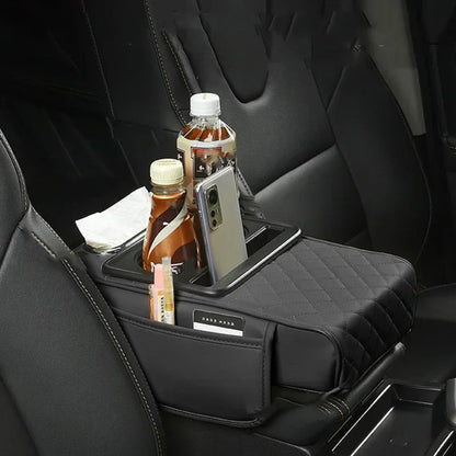 BowLift | Console Craft Multi-Pocket Car Armrest Pad